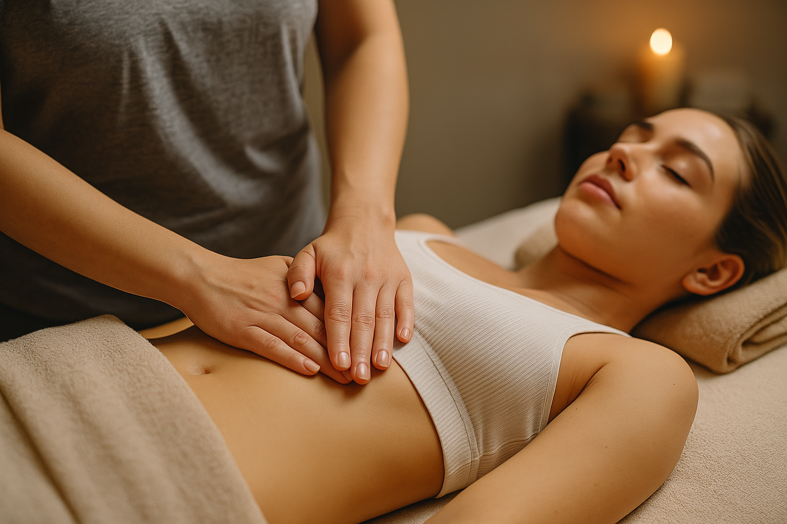Massage du ventre Belly Revolution