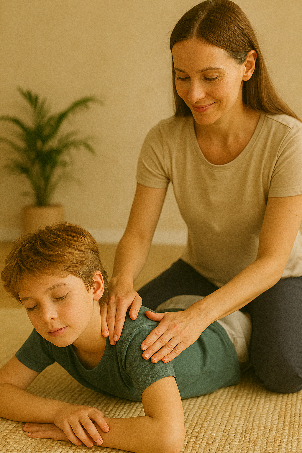 Massage enfant de 7 à 13 ans
