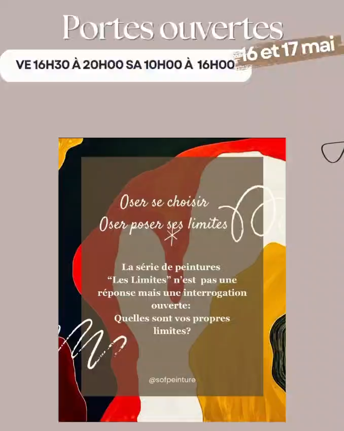 Portes ouvertes mai 2025 sofpeinture