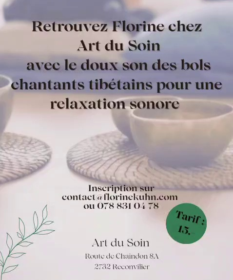 Relaxations sonores 2025 mai